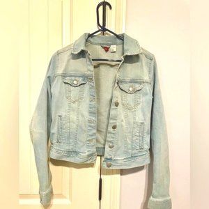 Light-wash denim jacket